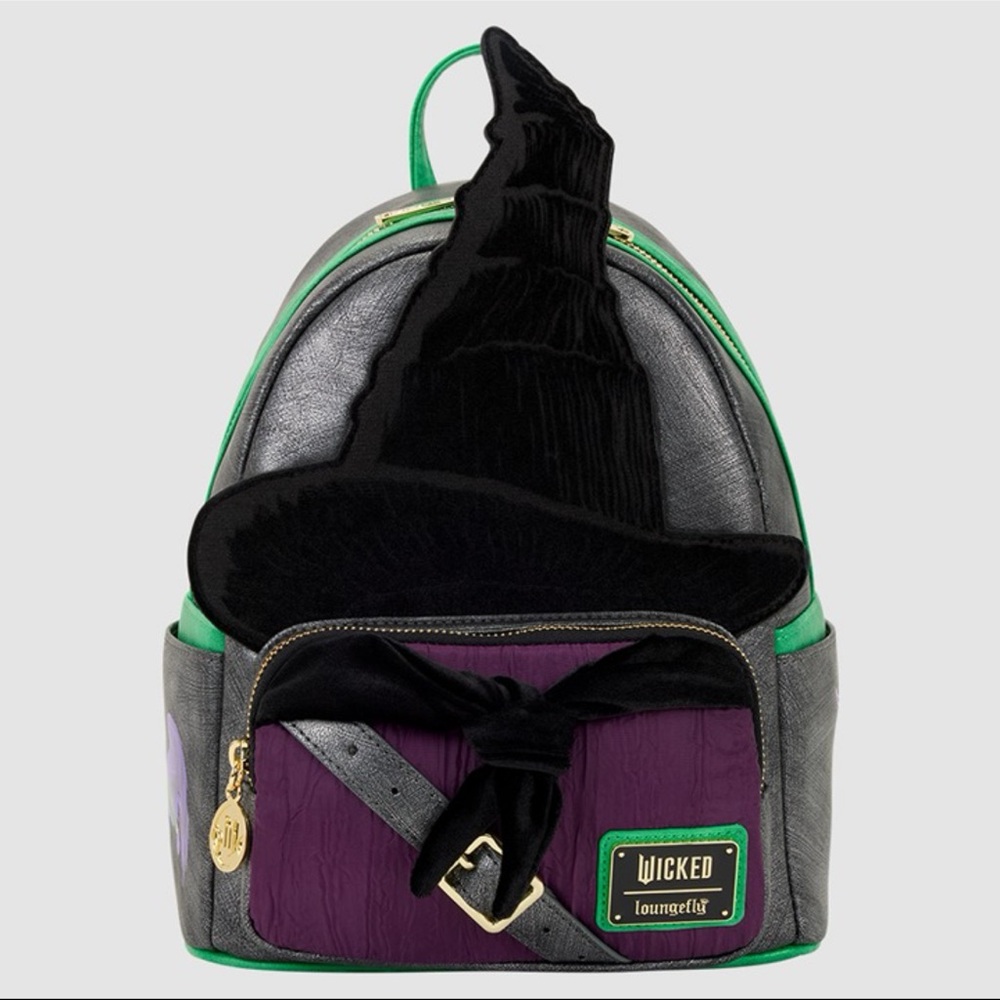 Loungefly Wicked Elphaba Wicked for Good Exclusive Mini Backpack New!